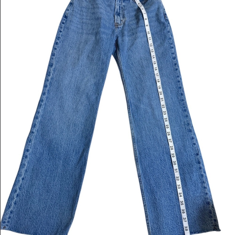 Abercrombie & Fitch Blue Flare Jeans - Picture 3 of 9